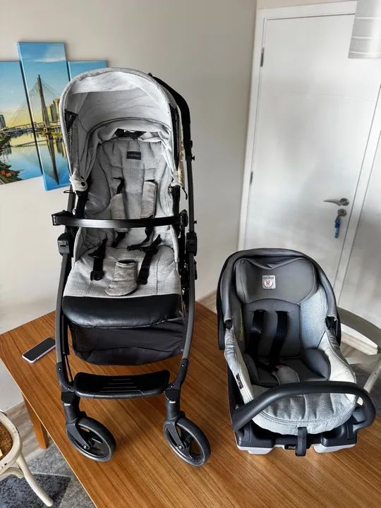 Carrinho de Bebê + Bebê Conforto: Par Perfeito!