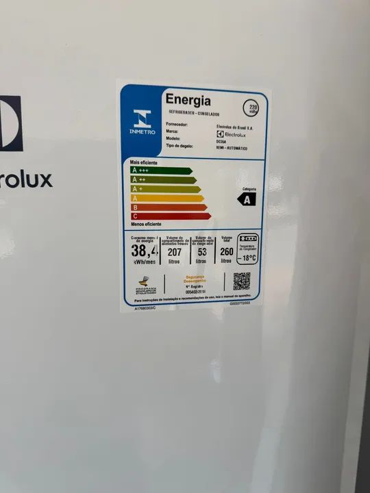 Geladeira Duplex Electrolux Branca - Foto 5