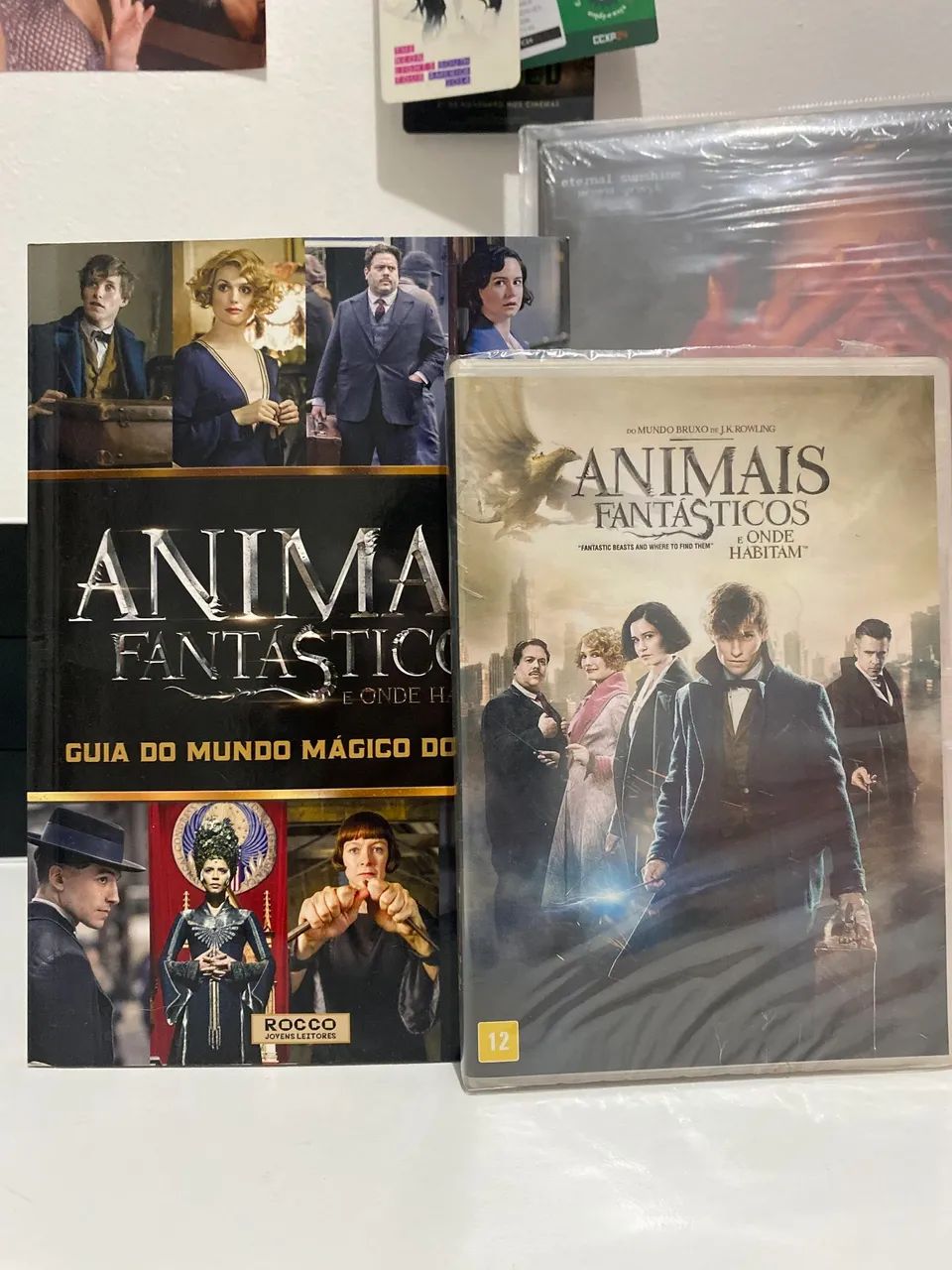 DVD e Livro Animais Fantásticos e Onde Habitam