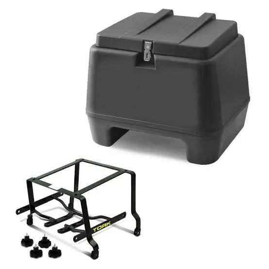 Vendo baú com suporte Pro Tork 135 litros para cg 