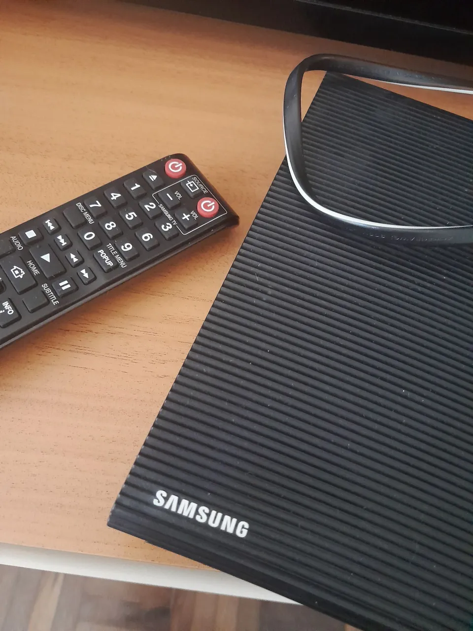 DVD Player Samsung com Controle Remoto