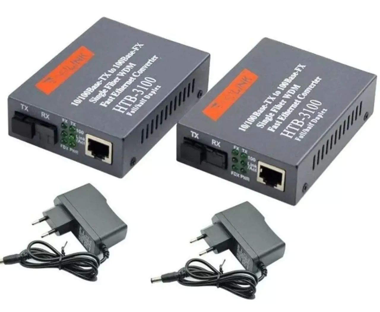Conversor de Mídia Ethernet 10/100 HTB-310 - Foto 2
