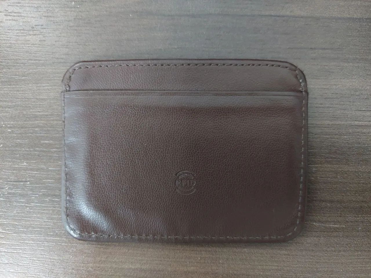 Porta Cartão Masculino de Couro Bagaggio com RFID - Foto 2