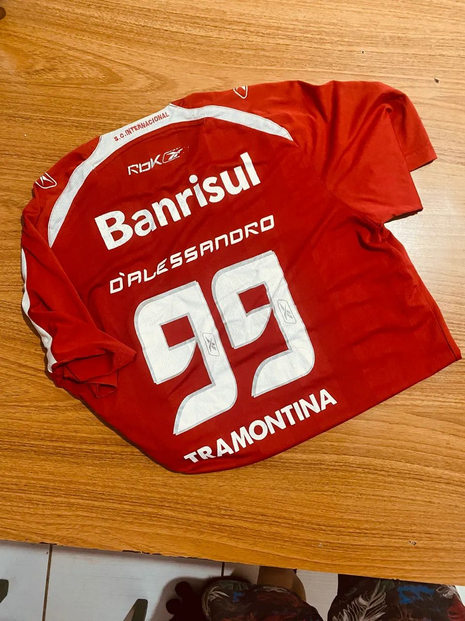 CAMISA SC INTERNACIONAL DALESSANDRO #99 ANO 2008 - Foto 4