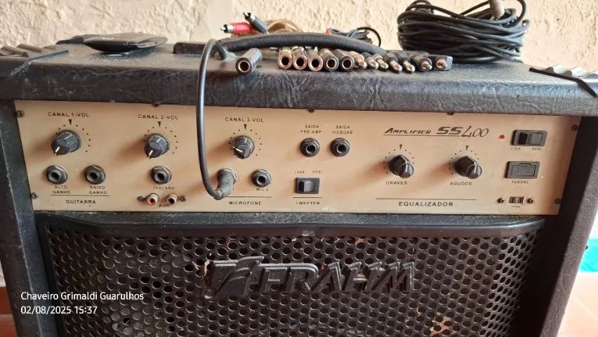 Caixa de Som Amplificada 650W FHAHM Original - Foto 5