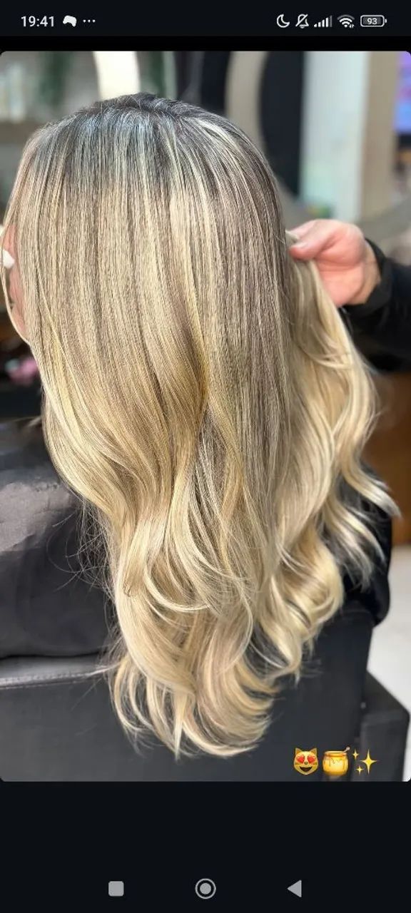 Cabelo loiro lindo e saudável - Foto 2
