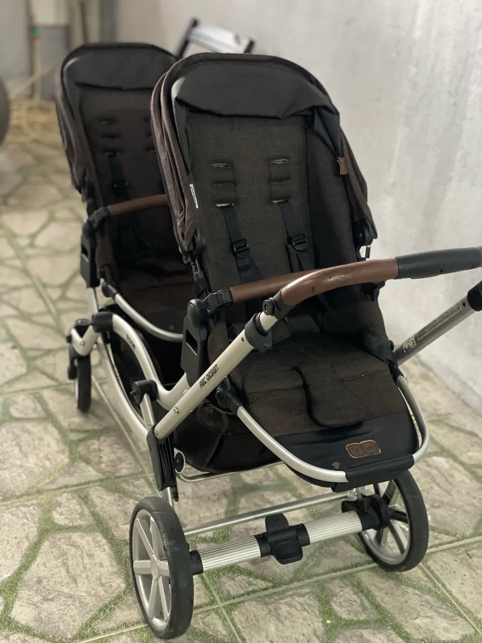 Carrinho para gêmeos ABC Design 