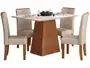 Mesa De Jantar Com 4 Cadeiras - Foto 2
