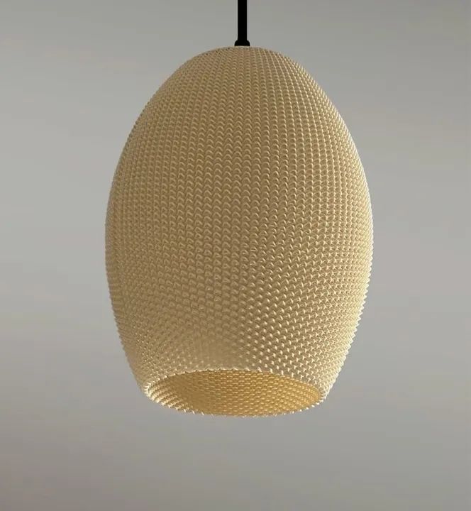 Luminária Pendente Ovo de Páscoa - Foto 2