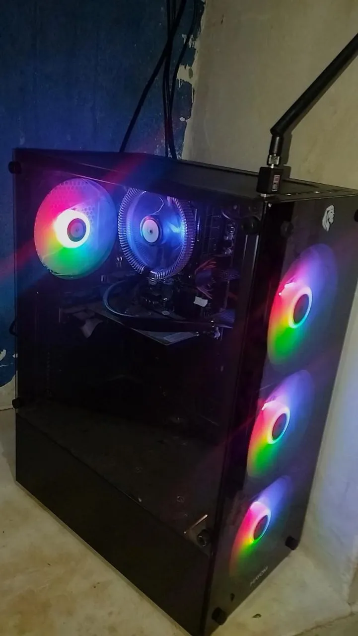 PC Gamer com LED RGB - Desempenho Incrível!