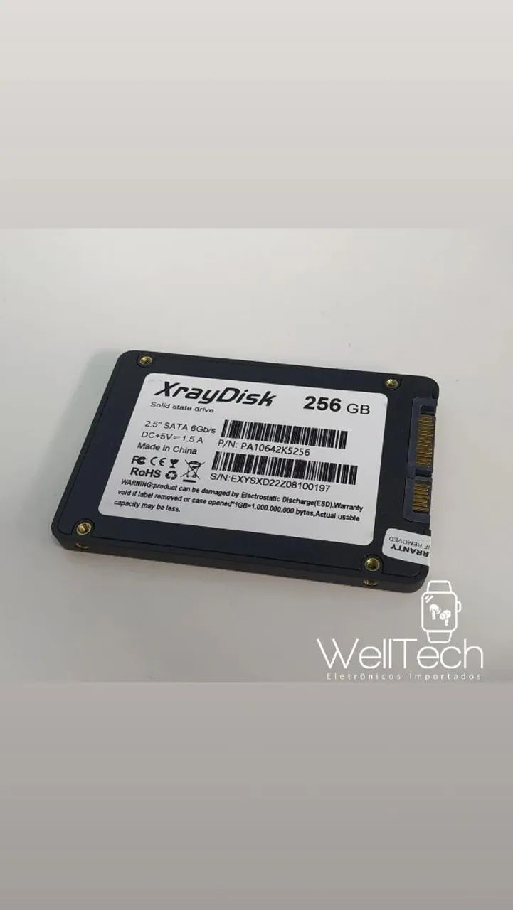Memória SSD XRayDisk 256GB - Foto 4