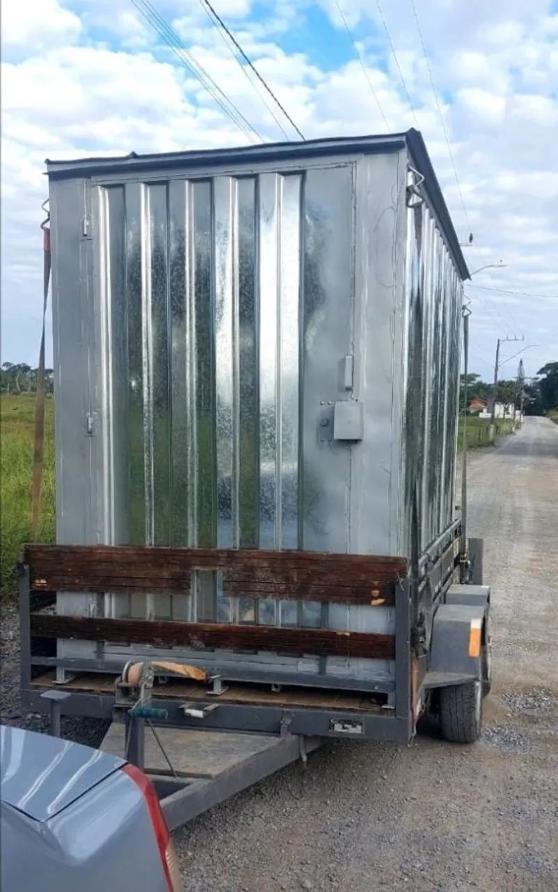 Container aço galvanizado desmontável opções  - Foto 2