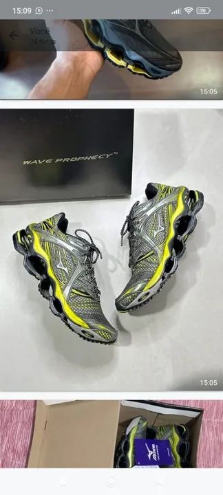Tênis Mizuno Wave Prophecy 1- Tamanho 38 a 43 - Foto 2