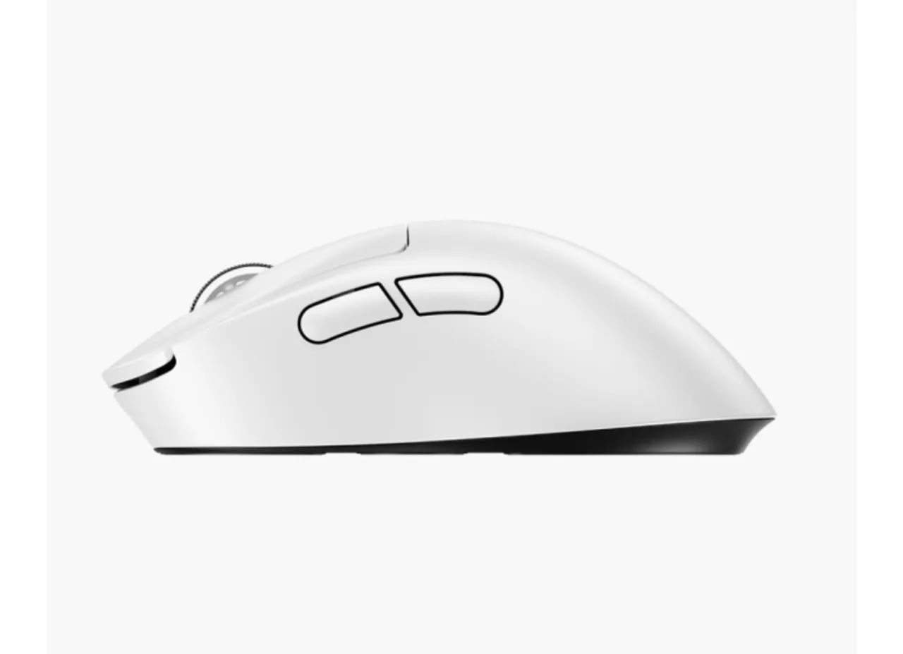 Mouse Gamer Sem Fio Logitech G PRO X SUPERLIGHT 2 DEX - Branco - Foto 3