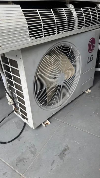 Ar condicionado LG 24mil btu entrego
