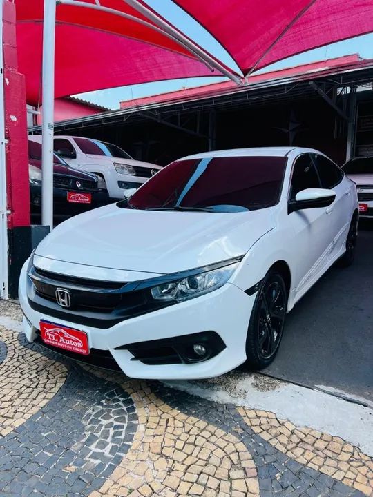 CIVIC 2017 FLEX AUTOMATICO BRANCO PERÓLA  - Foto 3