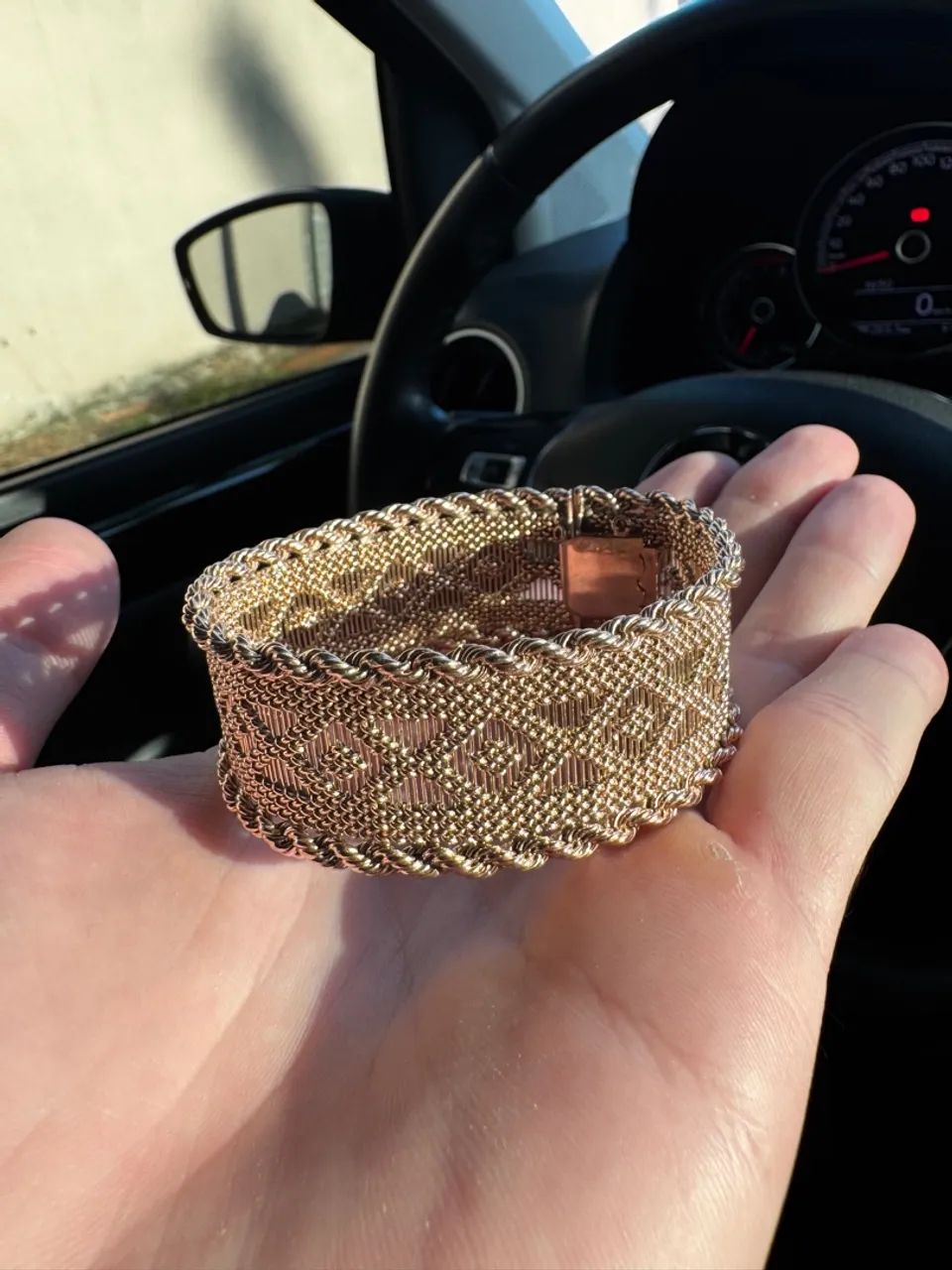 Bracelete ouro 18k - peça única e rara  - Foto 2