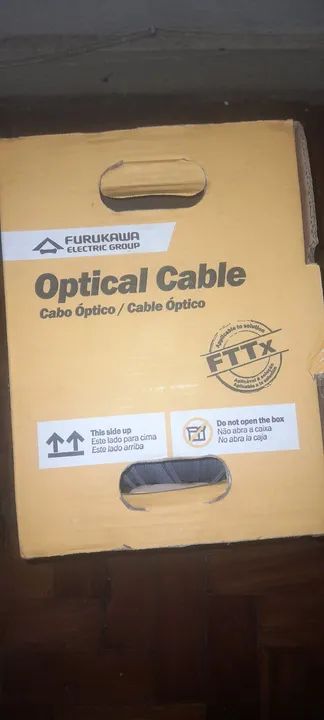 Cabo óptico 500mts drop Furukawa