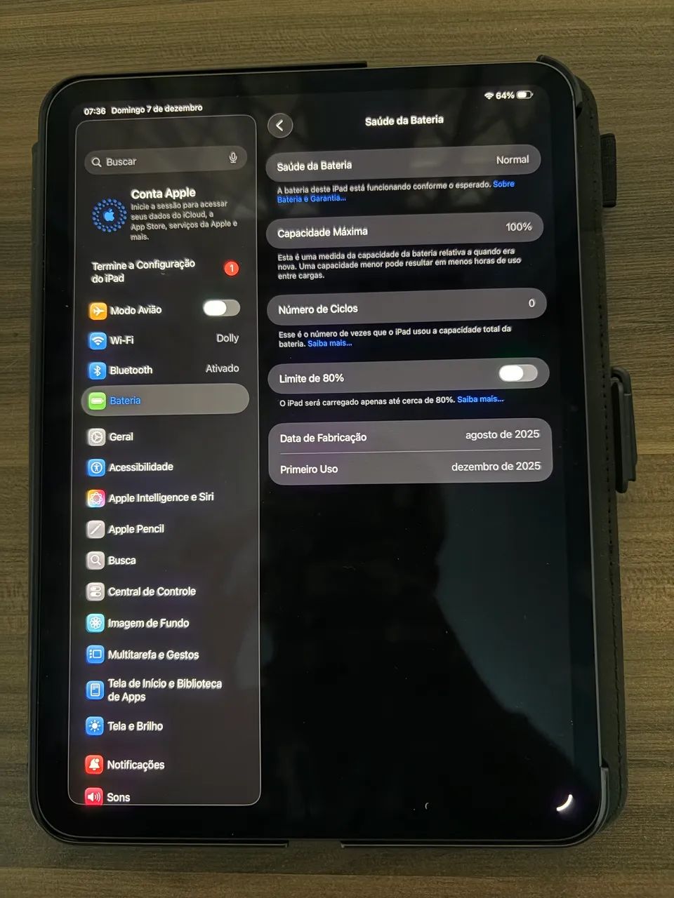 iPad Pro 11 M5 256GB Wi-Fi Preto-espacial + Case Speck - Tablets e