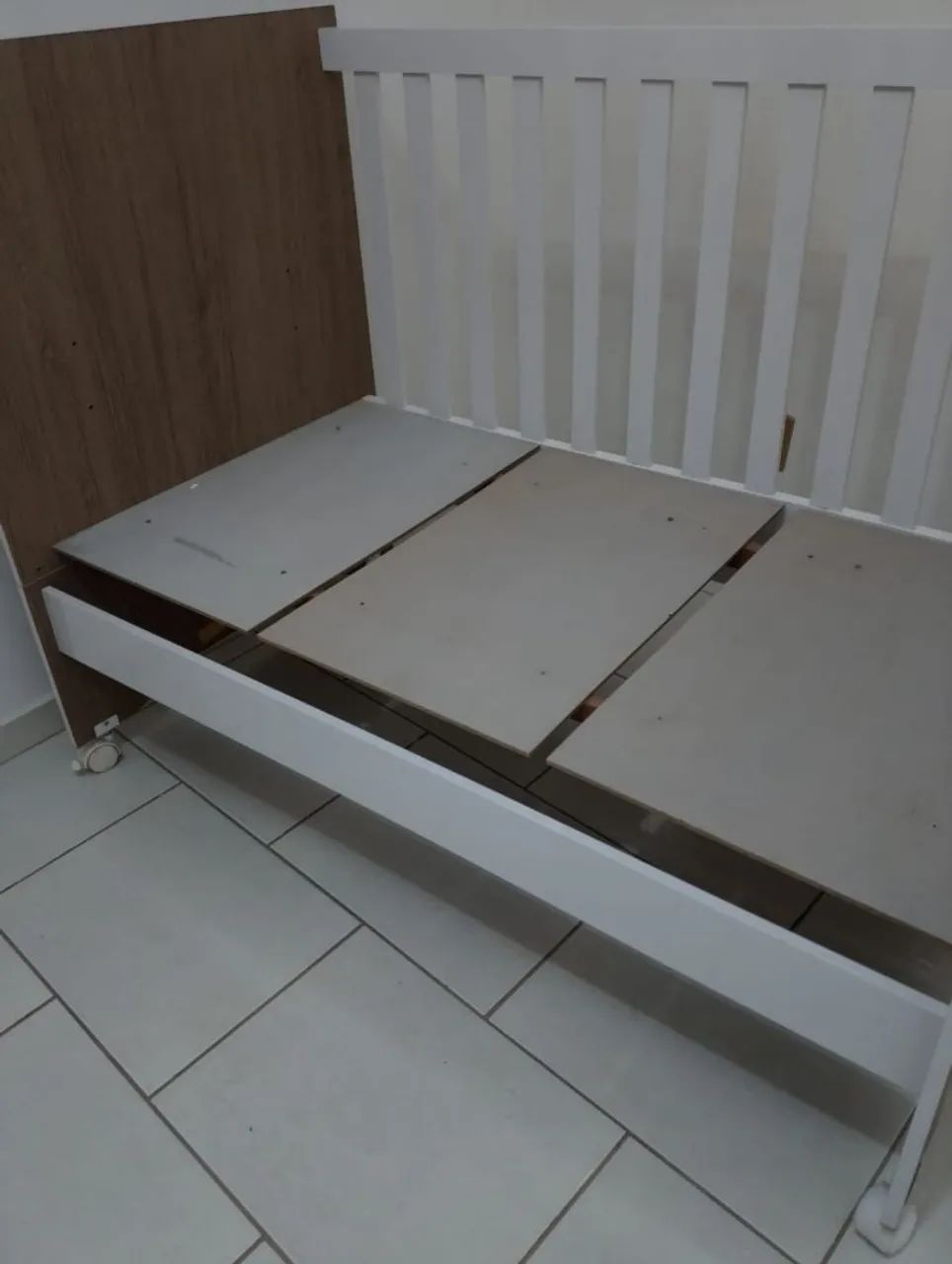 Berço Infantil + Colchão (Usados)  - Foto 6