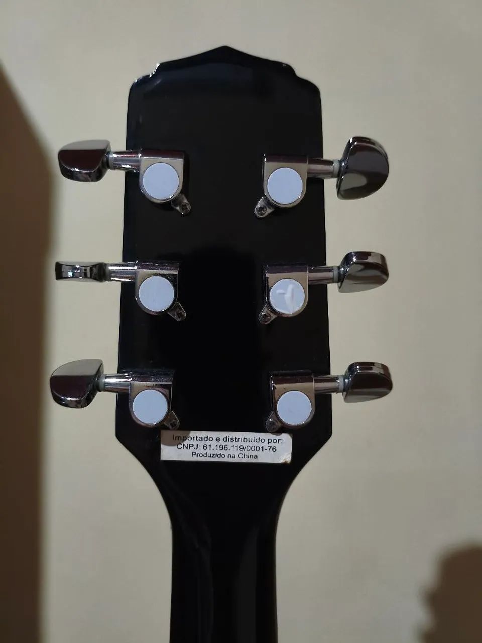 Violão Acústico Preto - Ótimo Estado - Foto 2