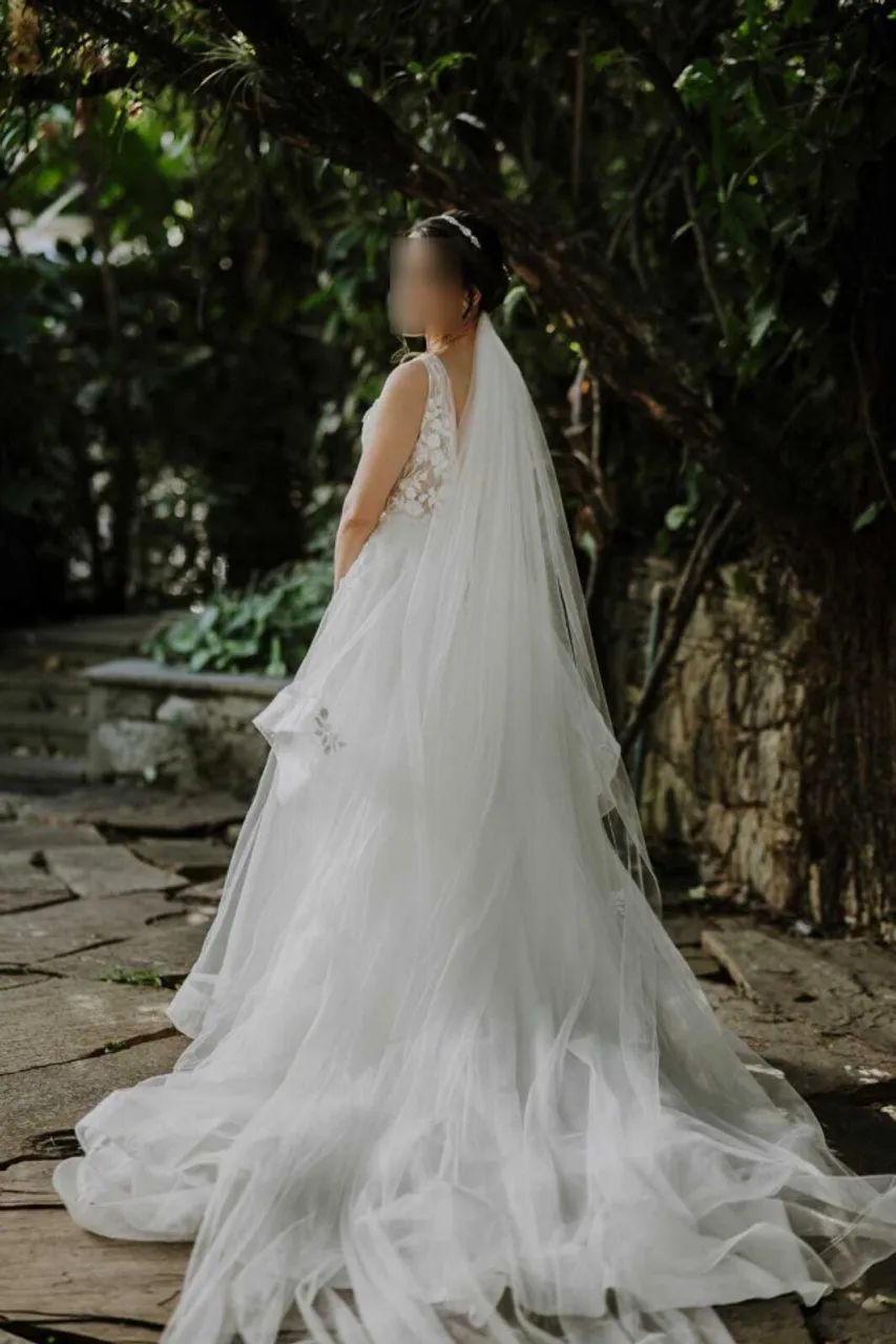 Lindo vestido de noiva  - Foto 2