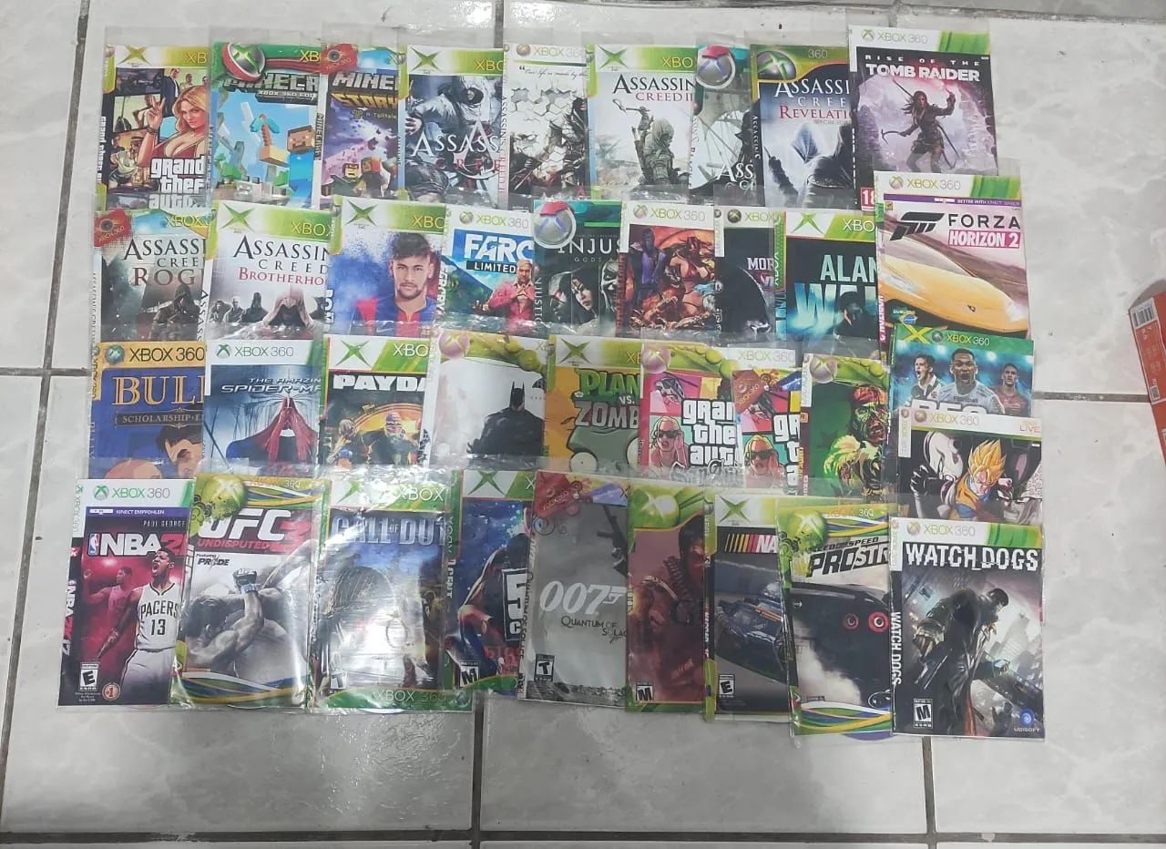 Xbox 360 Super slim+Kinect +2 Controles +de 120 jogos! - Foto 3