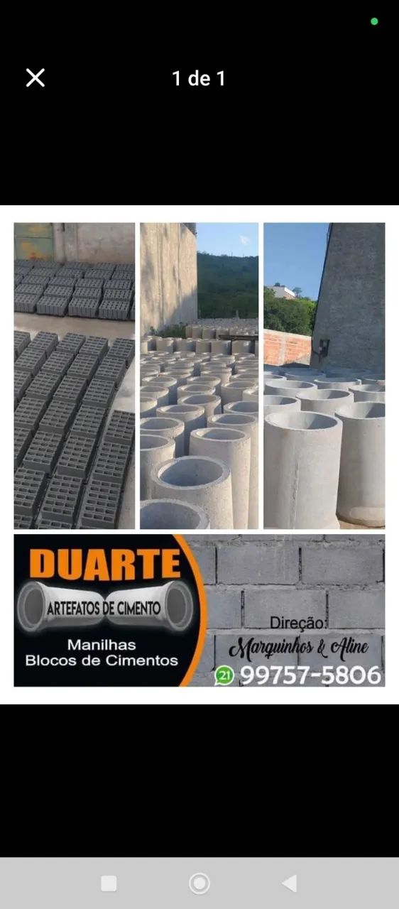 Manilha de concreto 64187032774913120