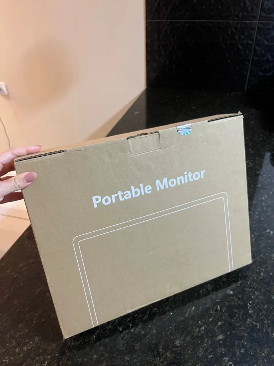 Monitor Portátil com HDMI Toch Screen MENOR VALOR - Foto 3