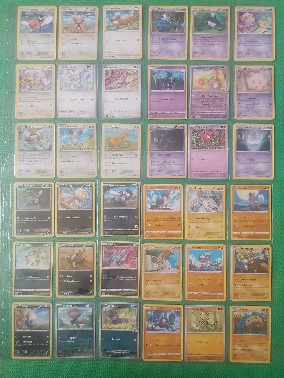Carta Pokemon avulsa (a partir de 50 centavos) escolha as suas.