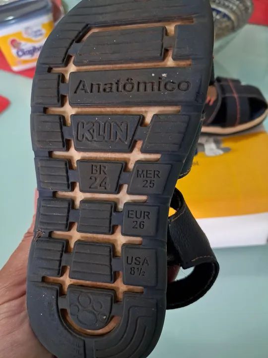 Kit 2 pares Sandália klin e tênis cano alto - Foto 4