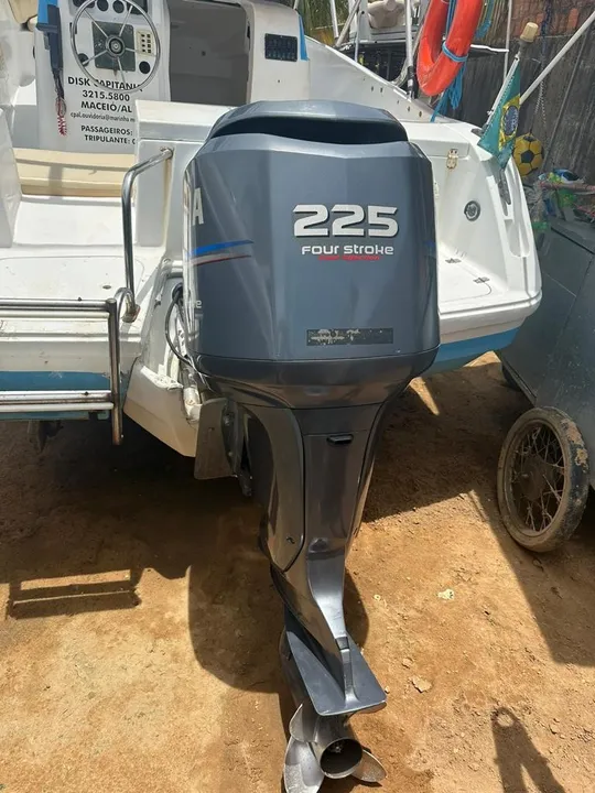 Láncha rival 26 pés motor yamaha 225