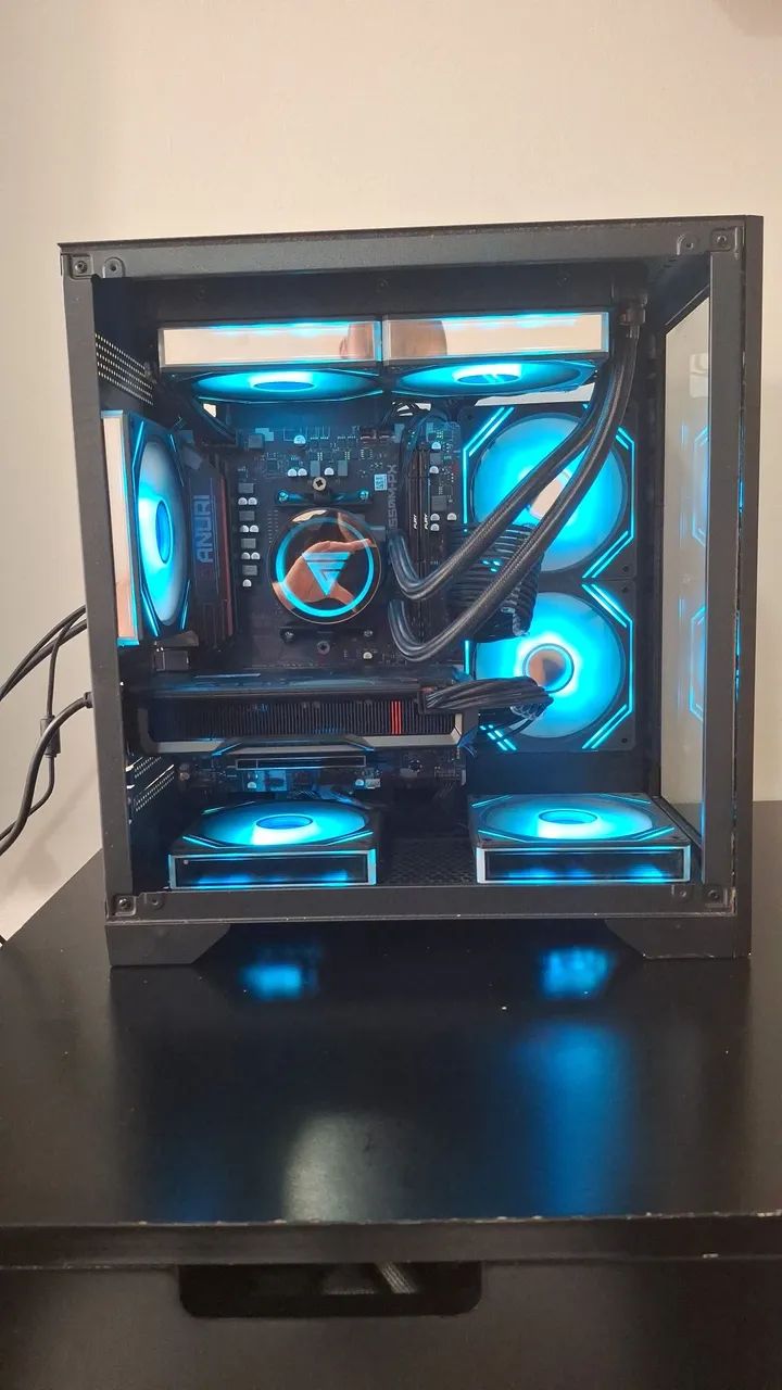 PC Completo Ryzen 7 5700x 32GB RX 7600 8GB NVME 1TB 650W - Foto 2