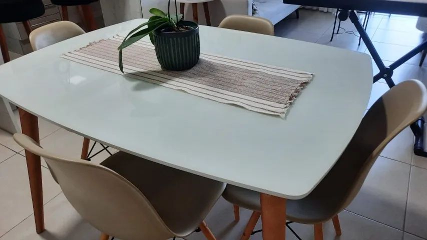 Mesa de jantar com 4 cadeiras  - Foto 5