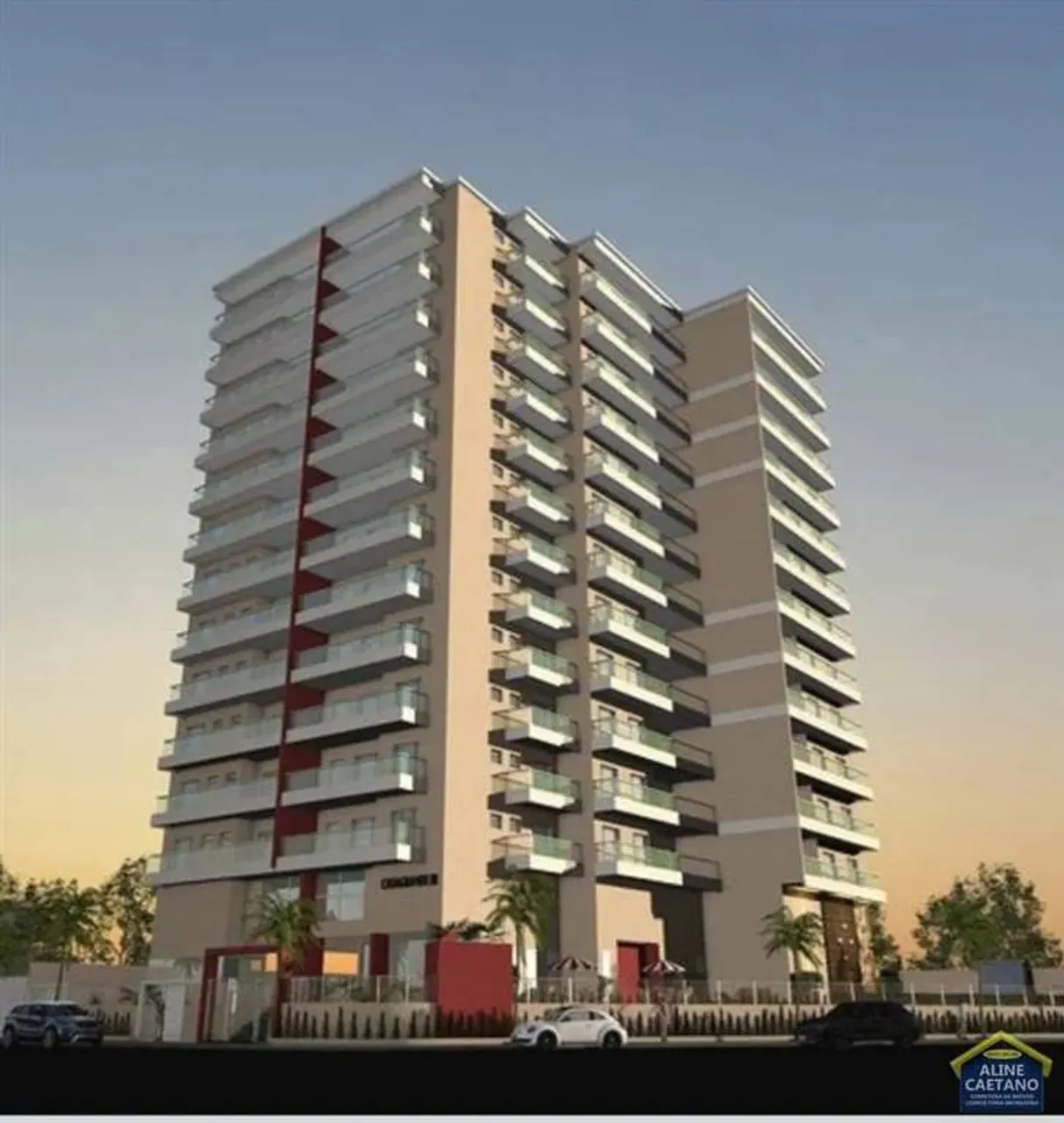 Apart 3 dorms, Caiçara, Entrada R$ 106 mil, JGA788
