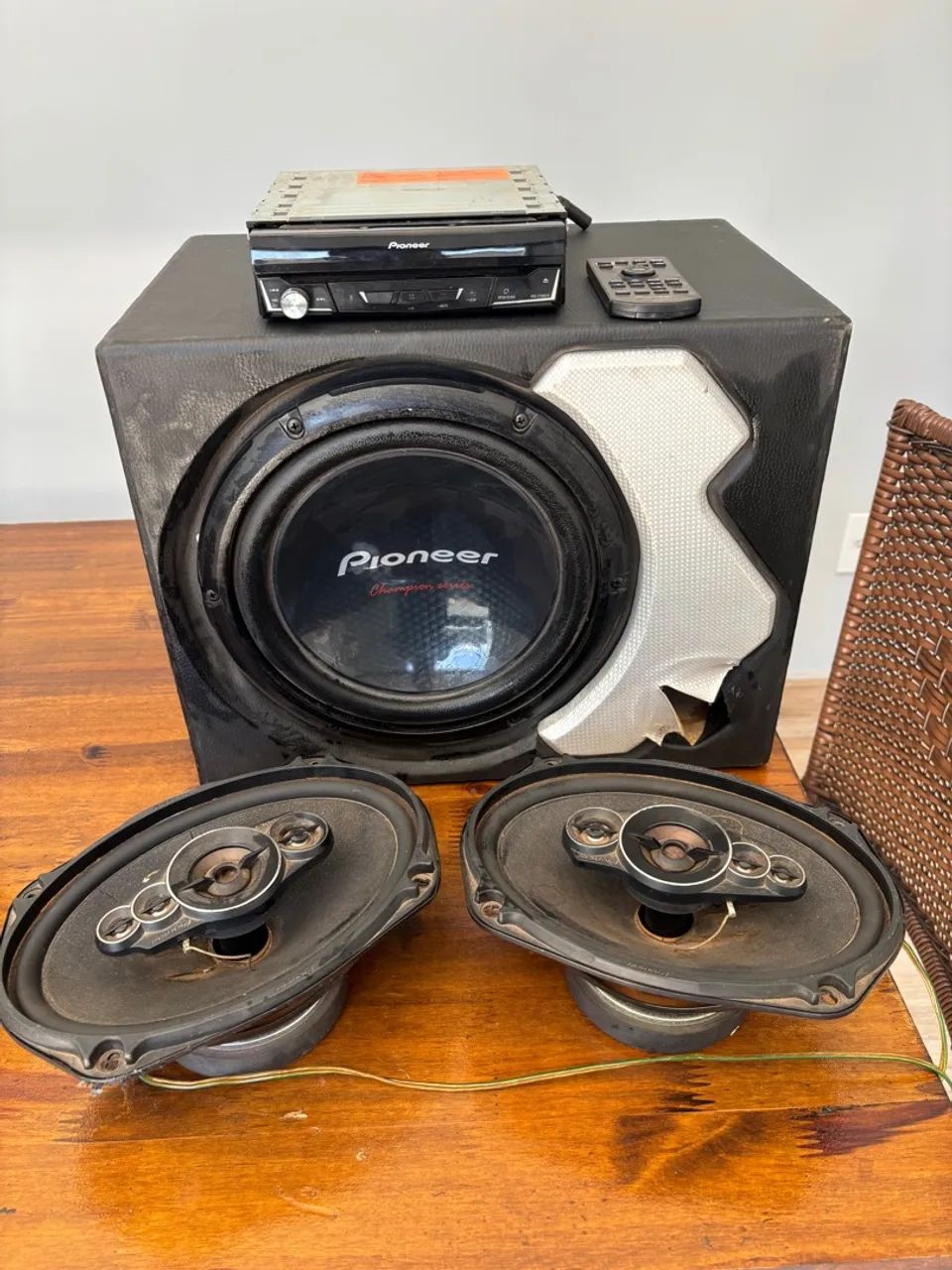 Som Automotivo completo Pioneer 