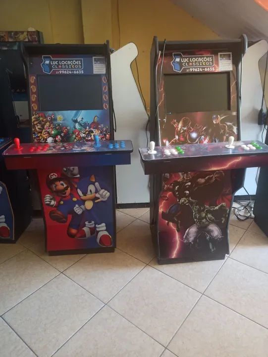 Fliperama Multijogos Mario , Street , Marvel  - Foto 3