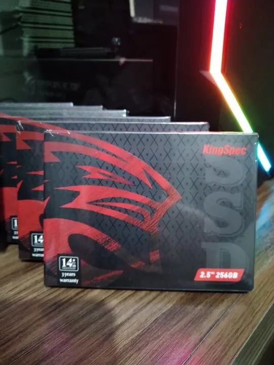 SSD 256GB Sata Pc Notebook Novo Lacrado - Foto 2