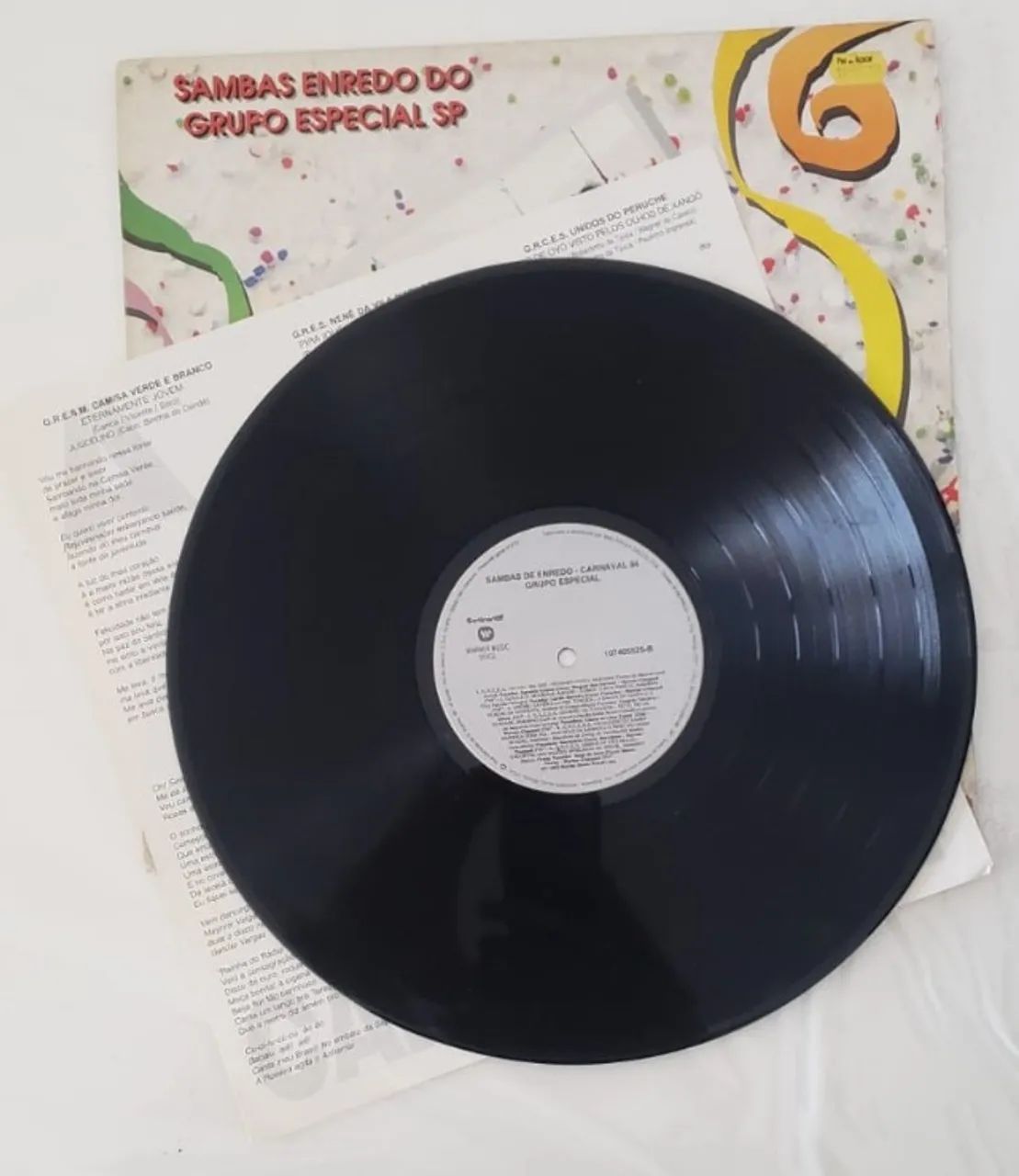Lp Escolas de samba de São Paulo - 1994 - Foto 2