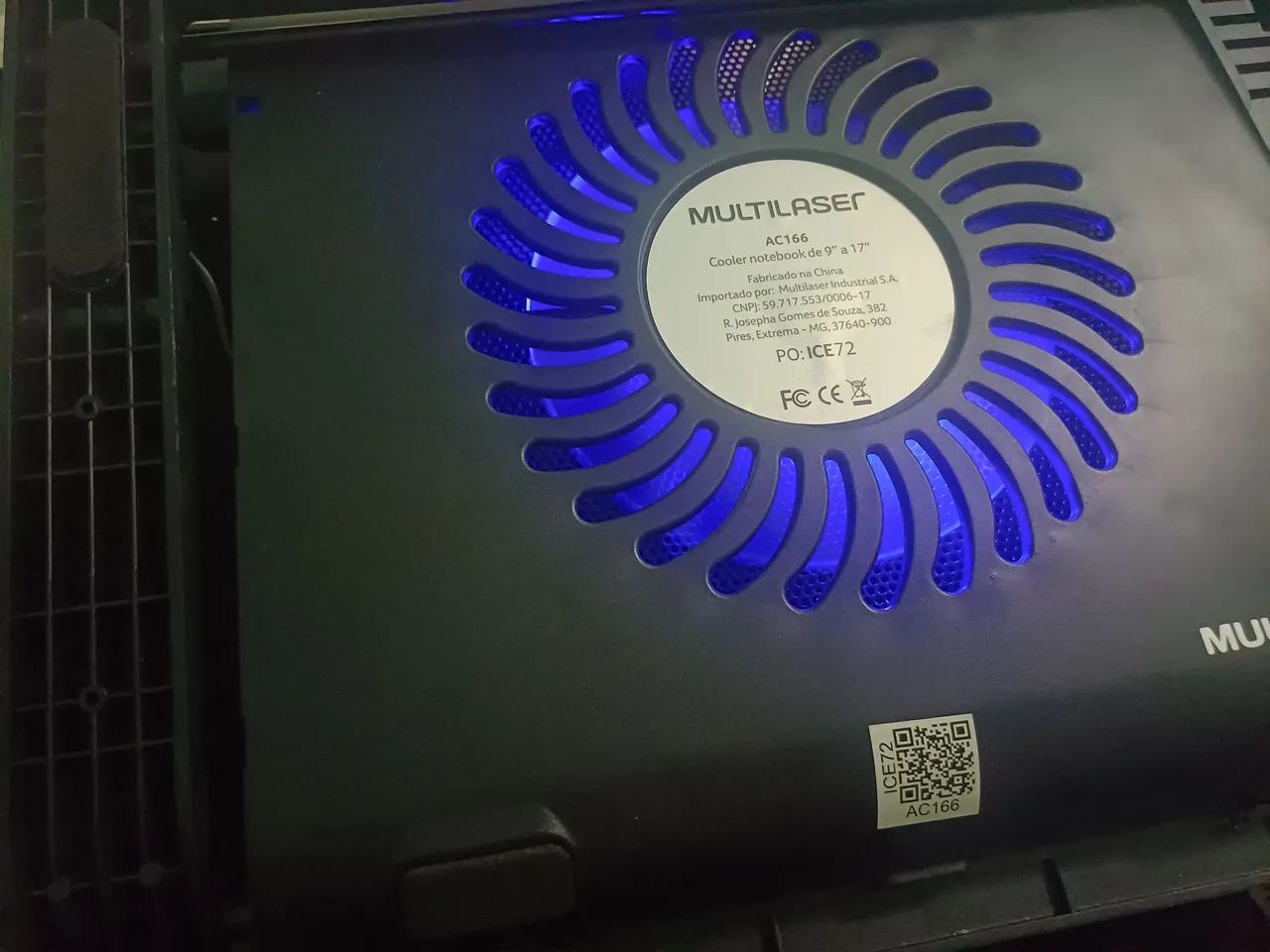 Cooler para Notebook Multilaser AC166