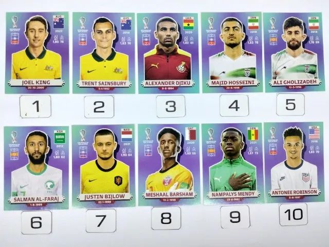 Kit Figurinhas Copa Qatar 2022