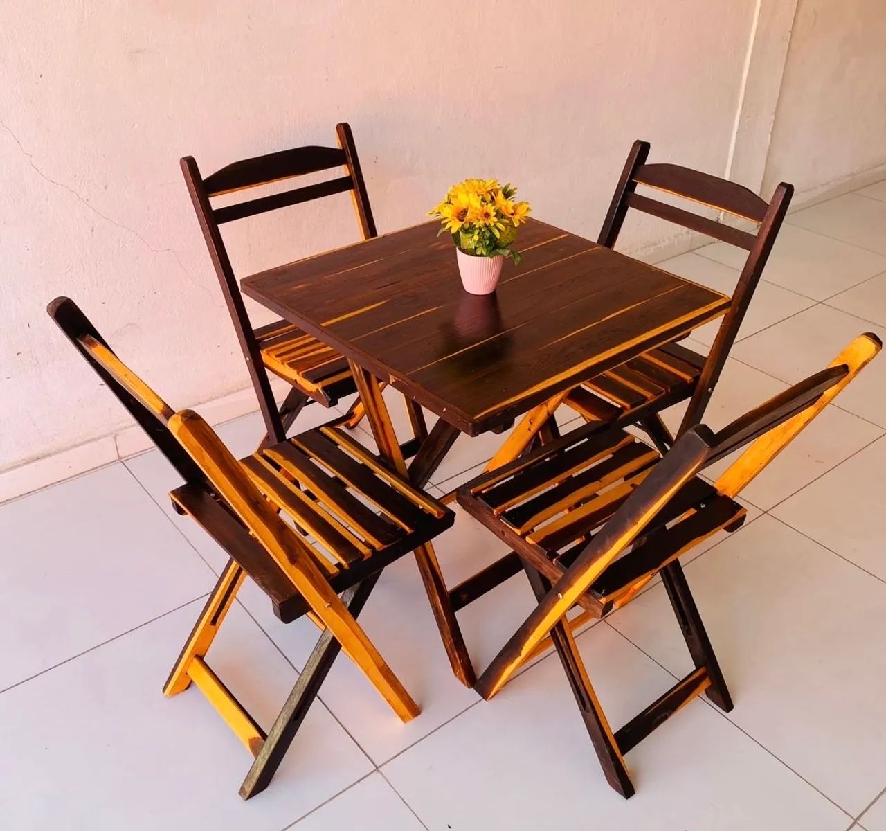 Mesa  Dobrável em Madeira, cuida promoção  - Foto 5