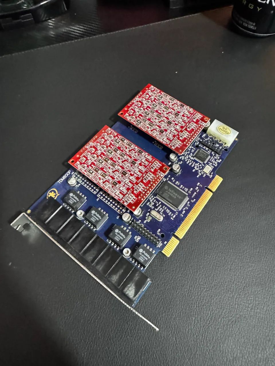 Placa Asterisk Tdm800p 8 Fxo Asterisk - Foto 4