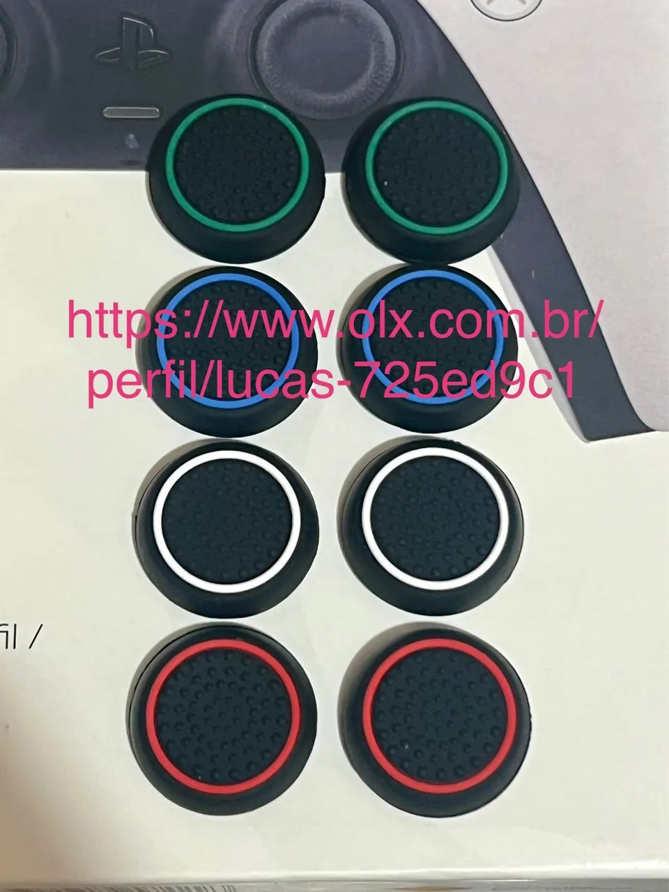 Protetor de Analógico Grip PS3 PS4 PS5 XBOX