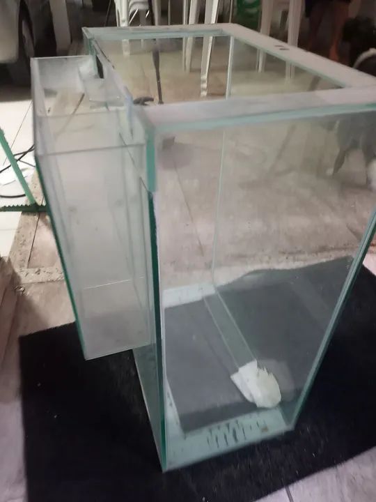 Aquário de vidro 60x40x30 - Foto 2