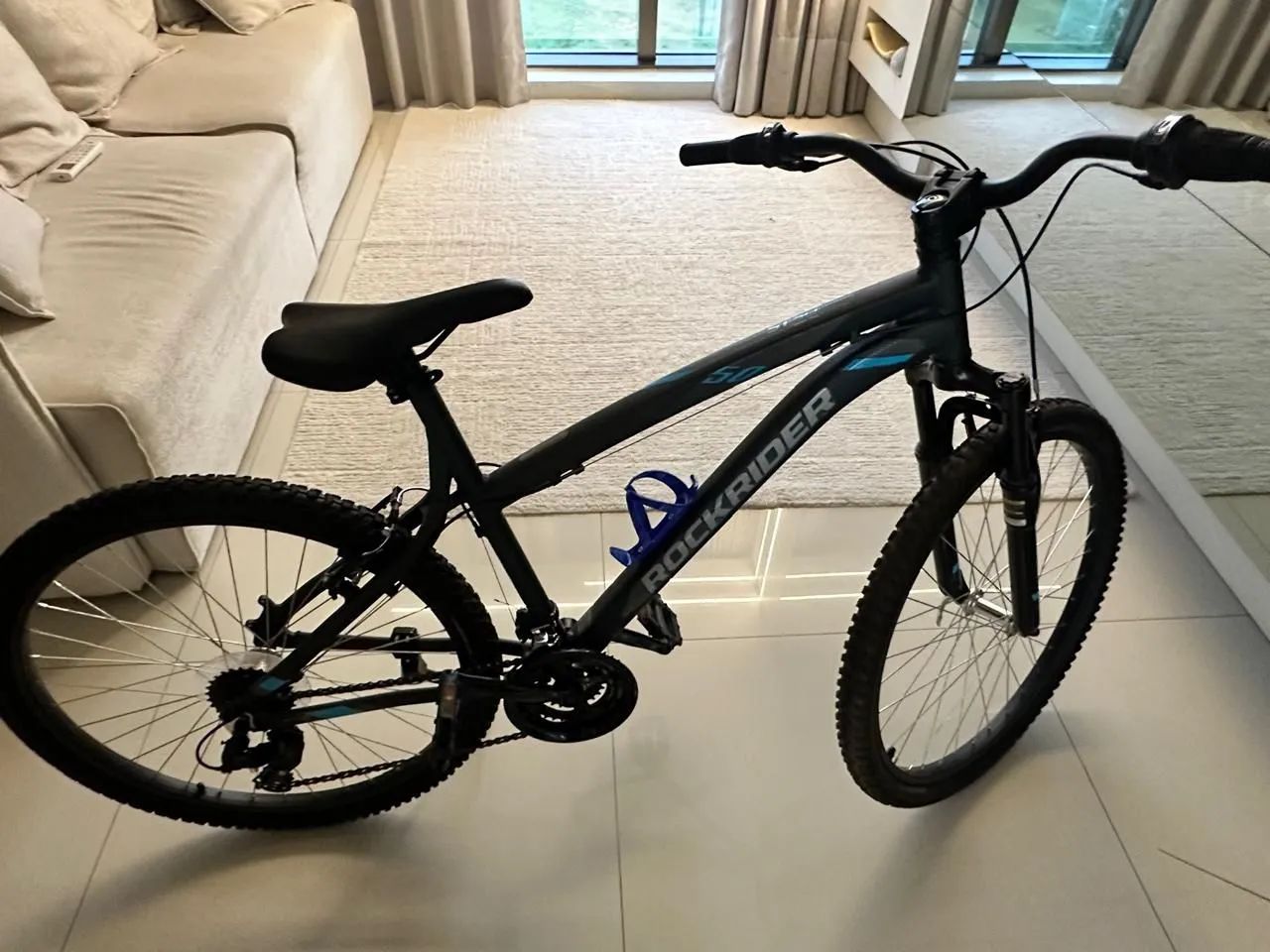 Bicicleta rockrider  st 50 aro 26 - Foto 2