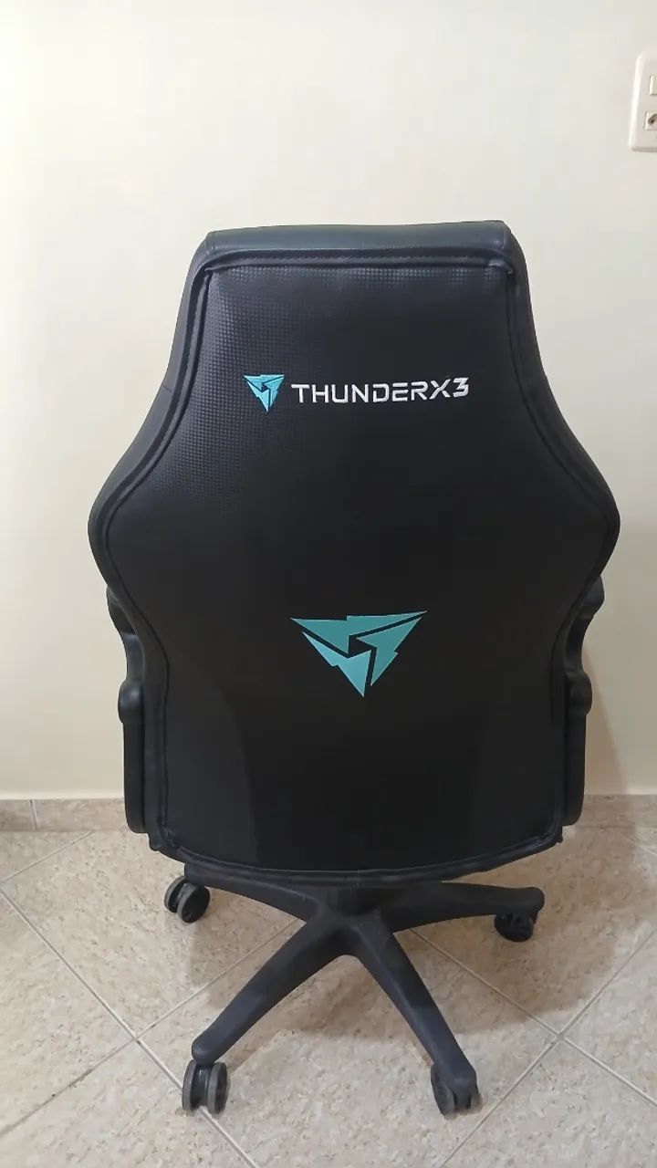 Cadeira Gamer EC1, ThunderX3 preta - Foto 4