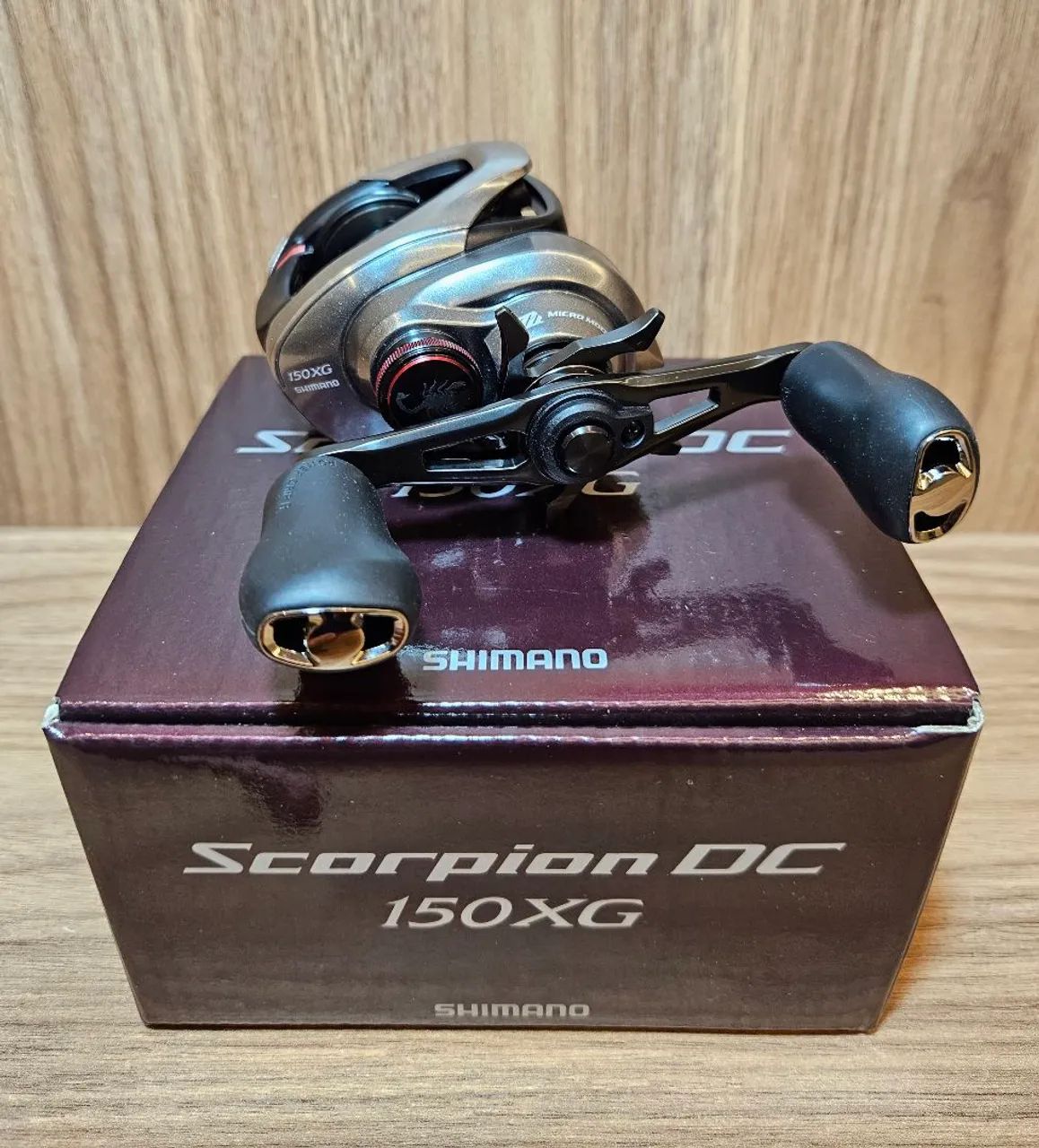 Carretilha Shimano Scorpion DC 150XG - Esportes Aquáticos
