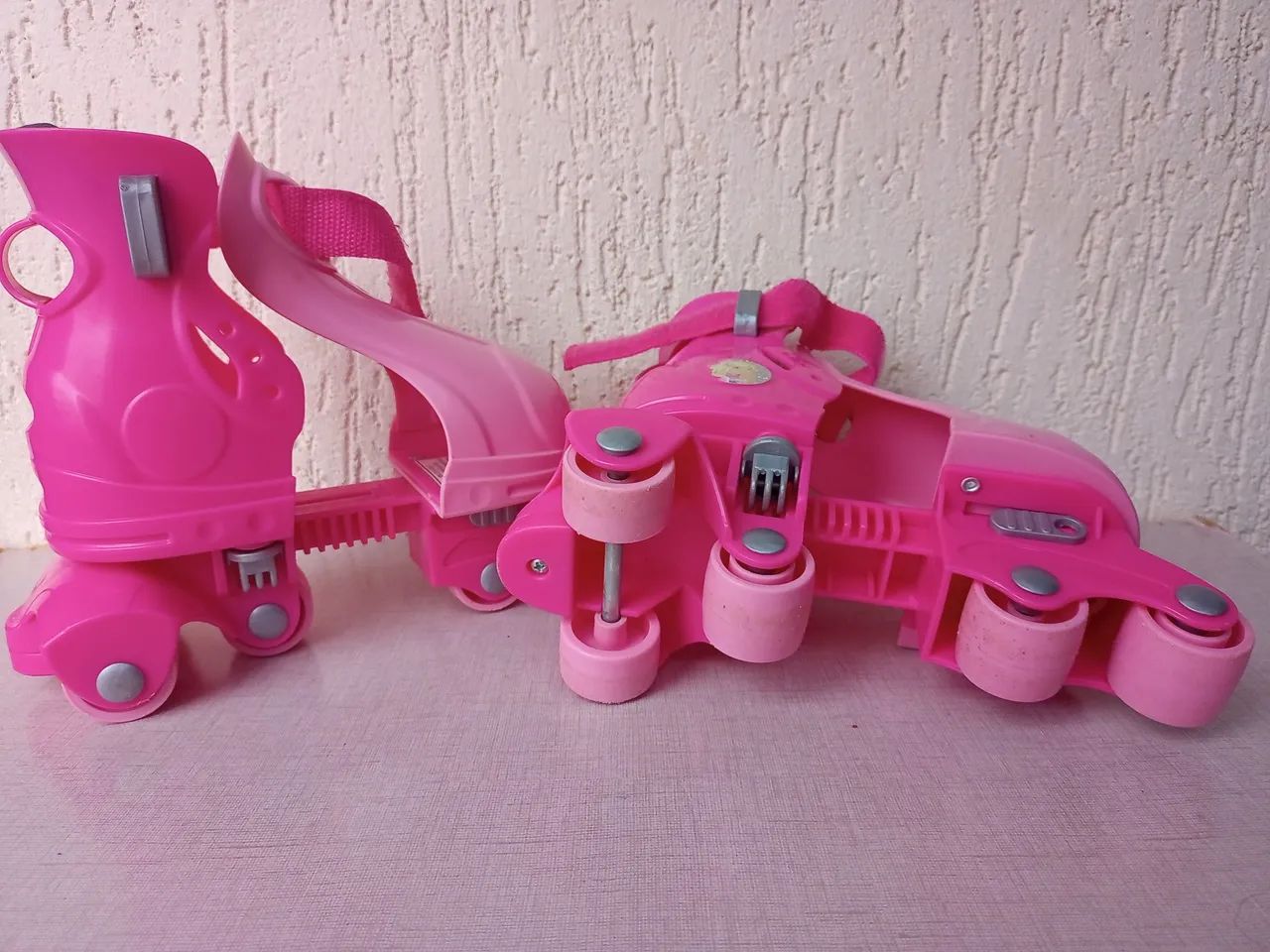 Patins Barbie Mattel Infantil  suporta até 20 kg  - Foto 5