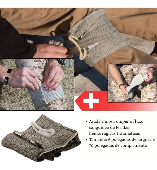 Kit primeiro socorros 30 em 1 - 156 peças - Foto 4